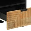 vidaXL Κομοδίνα 2 τεμάχια καφέ 40x33x46 cm από μασίφ ξύλο Mango