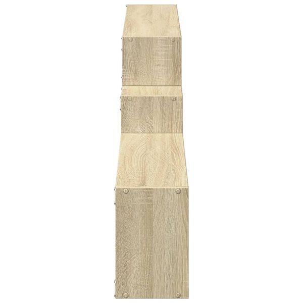 vidaXL Ντουλάπι Τοίχου Sonoma Δρυς 158x18x53 εκ. Επεξεργασμένο Ξύλο