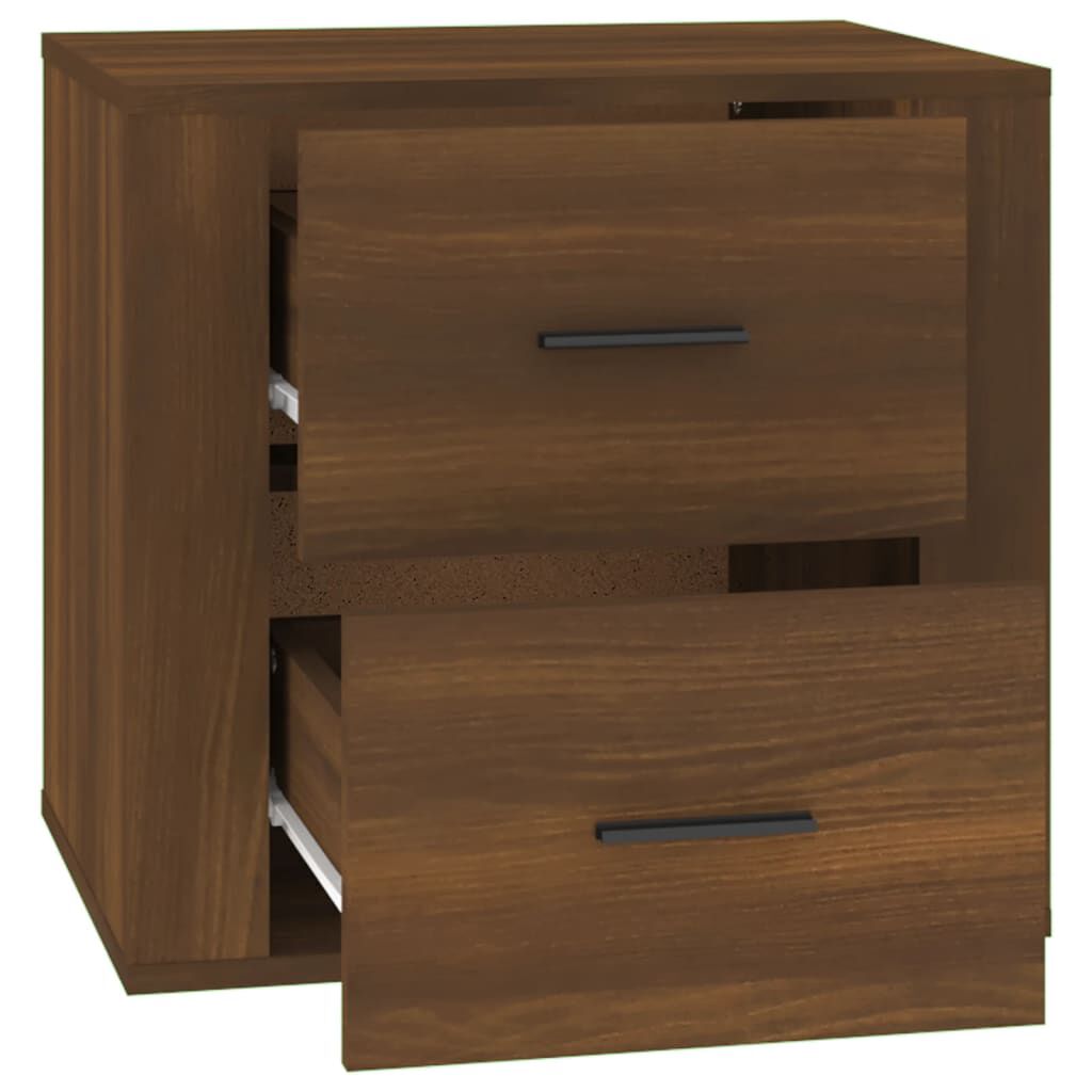 vidaXL Κομοδίνο Καφέ Δρυς 50 x 39 x 47 εκ.