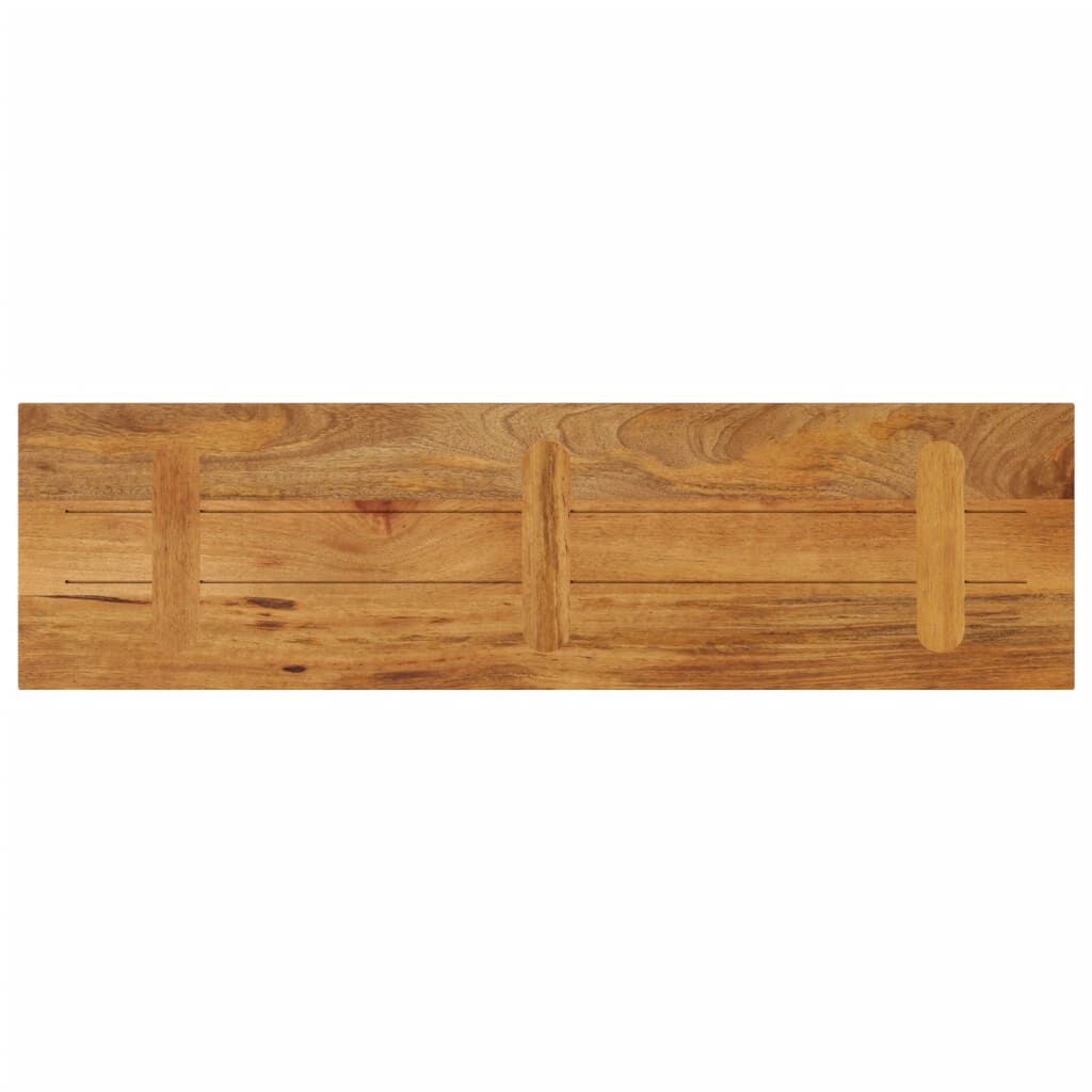 vidaXL Επιφάνεια Τραπεζιού Ορθογώνια 100x40x2,5 εκ. Μασίφ Ξύλο Μάνγκο