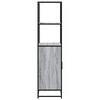 vidaXL Highboard Grey Sonoma Κατασκευασμένο ξύλο και μέταλλο