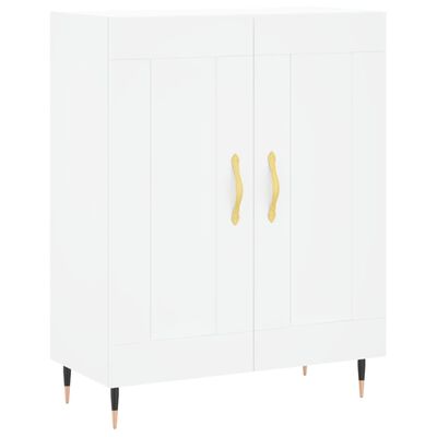vidaXL Ντουλάπι Λευκό 69,5x34x180 εκ. από Επεξεργασμένο Ξύλο