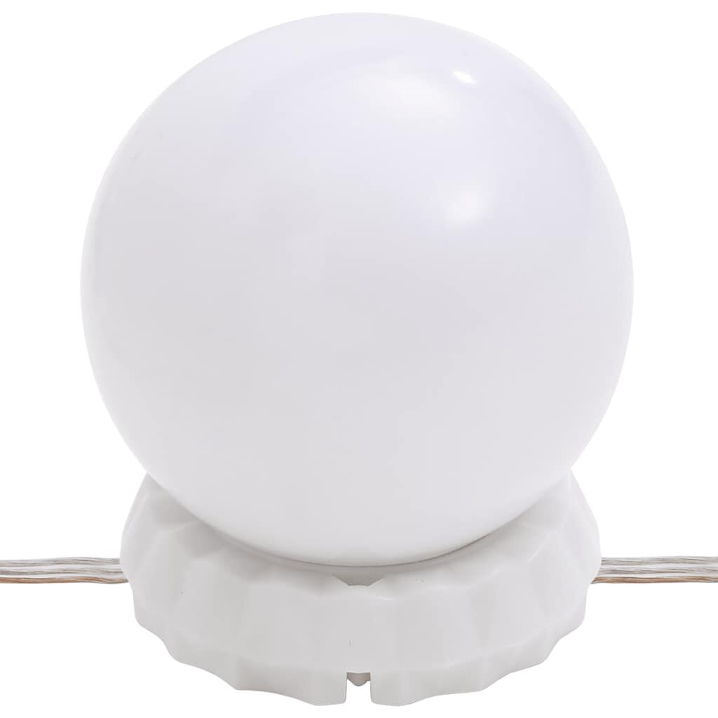 vidaXL Μπουντουάρ με LED Sonoma Δρυς 80x41x144,5 εκ.