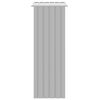 vidaXL Κλουβί Πουλιών Γκρι 215 x 78 x 200 εκ. από Γαλβανισμένο Χάλυβα