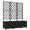 vidaXL &Gamma;&lambda;ά&sigma;&tau;&rho;&alpha; &Kappa;ή&pi;&omicron;&upsilon; 3 &tau;&mu;&chi;. &Mu;&alpha;ύ&rho;&omicron; 120 x 40 x 143 &epsilon;&kappa;. PP