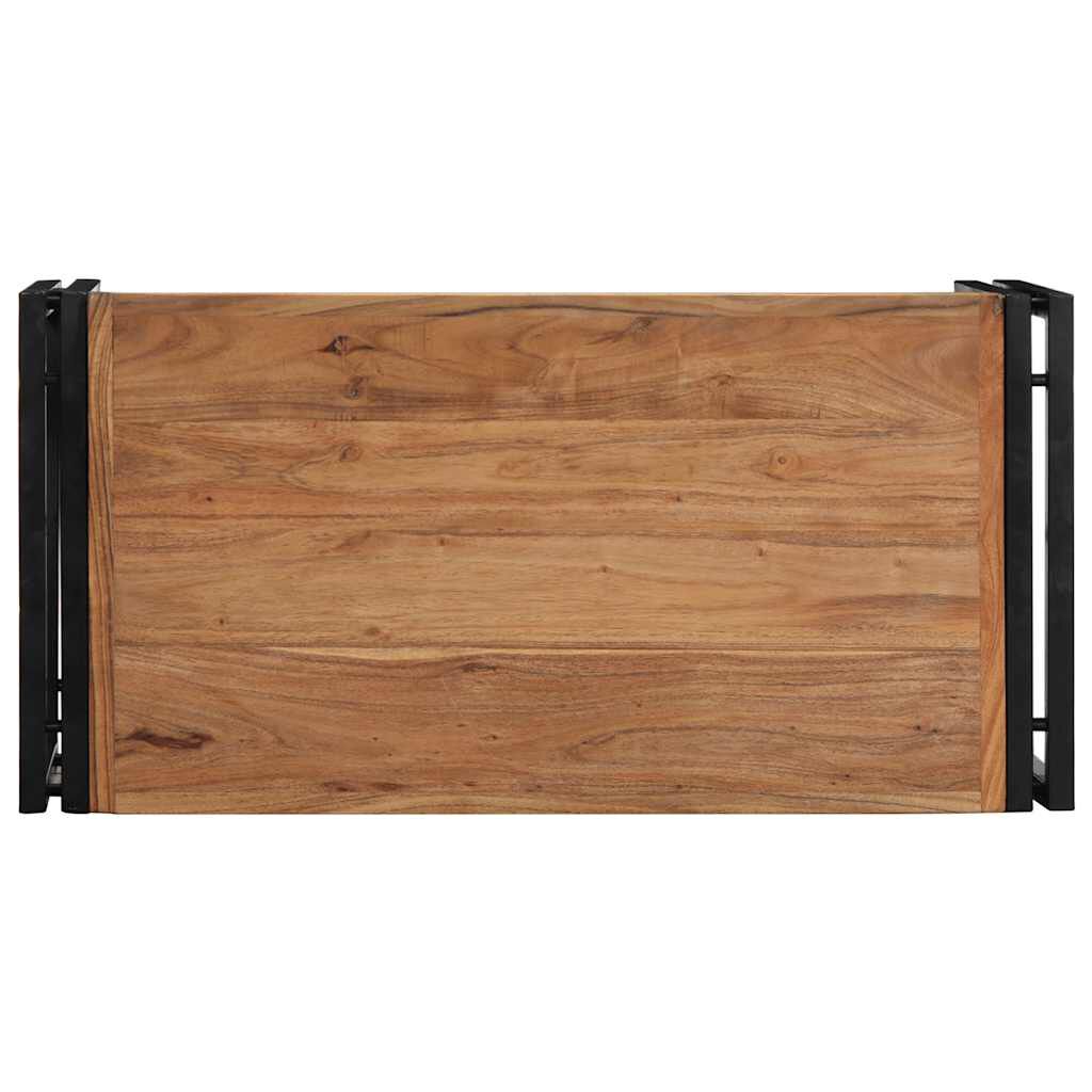 vidaXL Τραπεζάκι σαλονιού 80x40x35 cm μασίφ ξύλο ακακίας