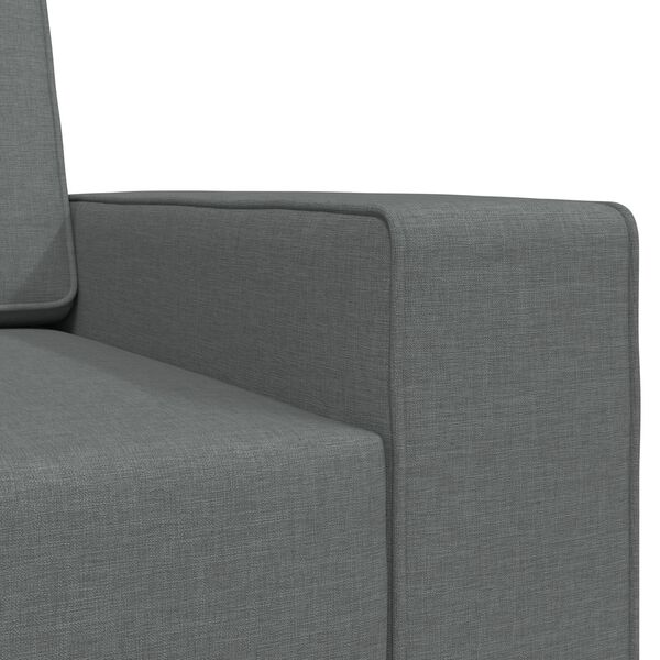 vidaXL Καναπέ-Κρεβάτι Σκούρο Γκρι 245 x 78 x 77 εκ. ύφασμα