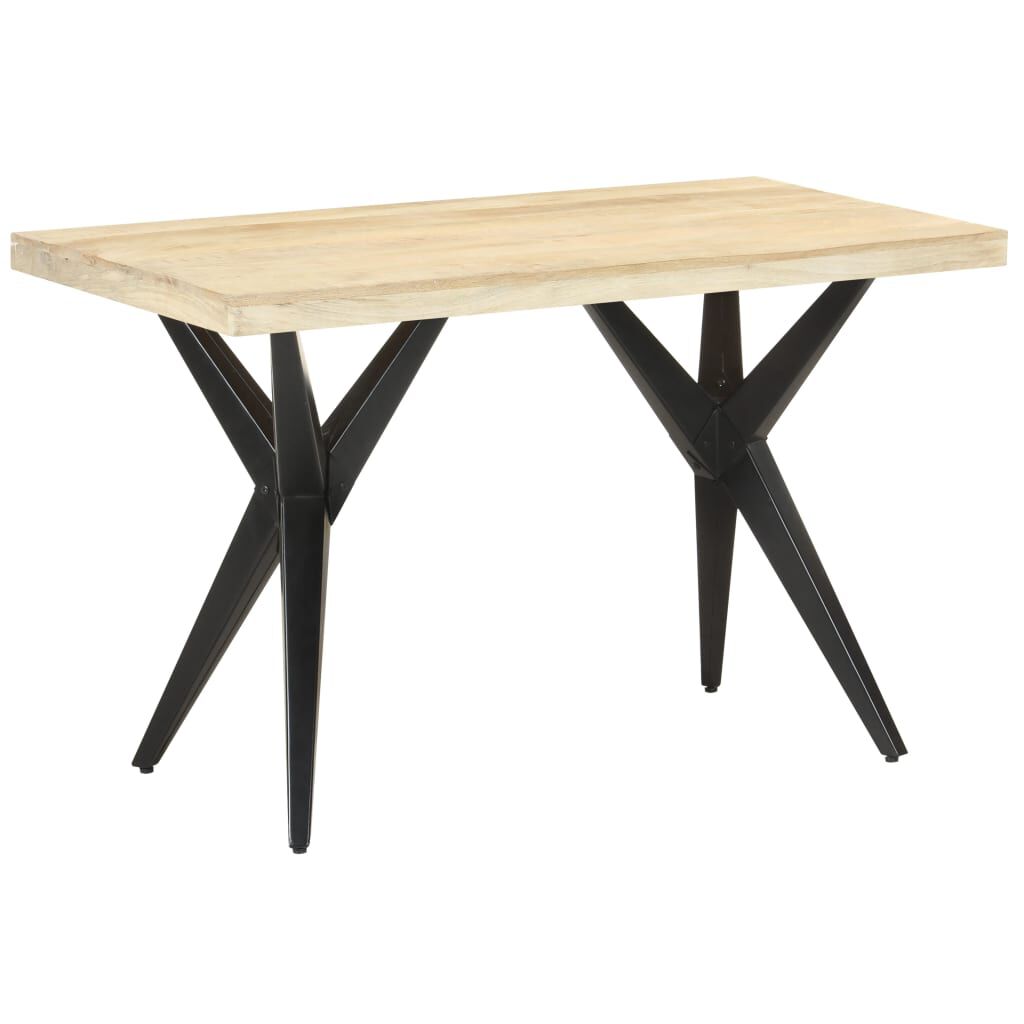 vidaXL Τραπεζαρία 120 x 60 x 76 εκ. από Μασίφ Ξύλο Μάνγκο