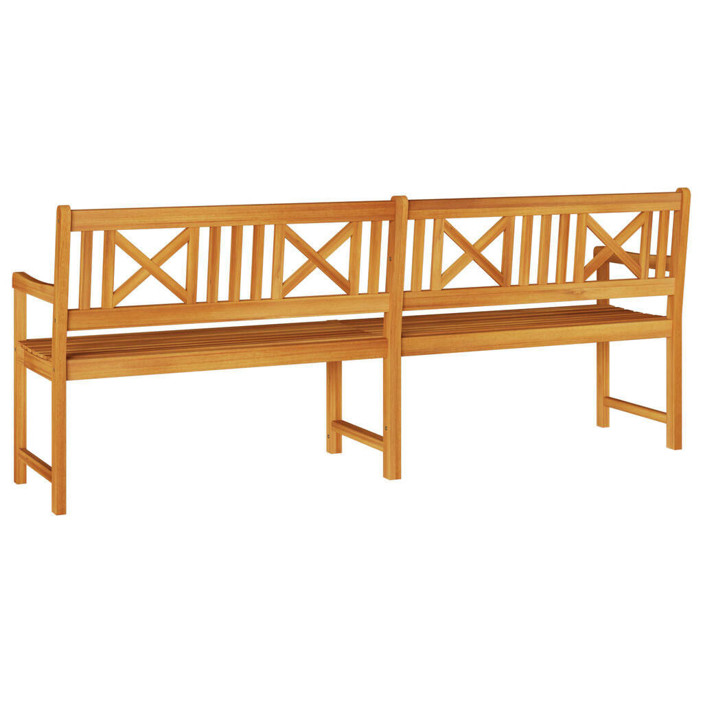 vidaXL Παγκάκι Κήπου 220x56x90 εκ. Μασίφ ξύλο ακακίας