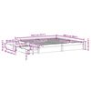 vidaXL Σκελετός Κρεβατιού Χωρίς Στρώμα 180x200 εκ Μασίφ Ξύλο Πεύκου