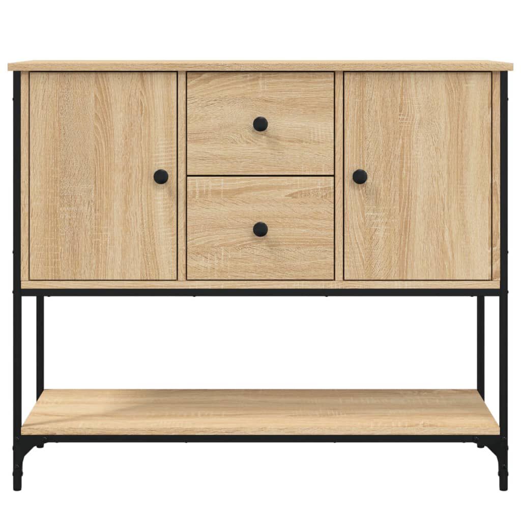 vidaXL Μπουφές Sonoma Δρυς 100 x 36 x 85 εκ. από Επεξεργασμένο Ξύλο