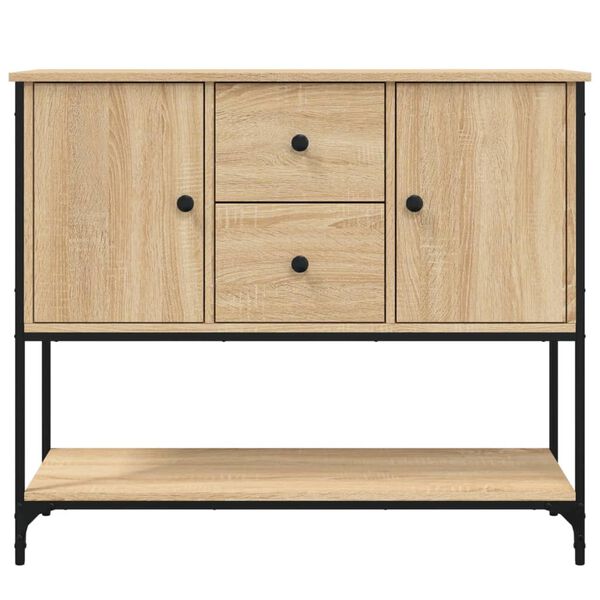 vidaXL Μπουφές Sonoma Δρυς 100 x 36 x 85 εκ. από Επεξεργασμένο Ξύλο