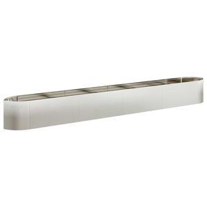 vidaXL &Upsilon;&psi;&omega;&mu;έ&nu;&omicron; &Kappa;&rho;&epsilon;&beta;ά&tau;&iota; &Kappa;ή&pi;&omicron;&upsilon; &Alpha;&nu;&omicron;&xi;&epsilon;ί&delta;&omega;&tau;&omicron; &Alpha;&tau;&sigma;ά&lambda;&iota; 380 x 40 x 40 &epsilon;&kappa; &Alpha;&tau;&sigma;ά&lambda;&iota;