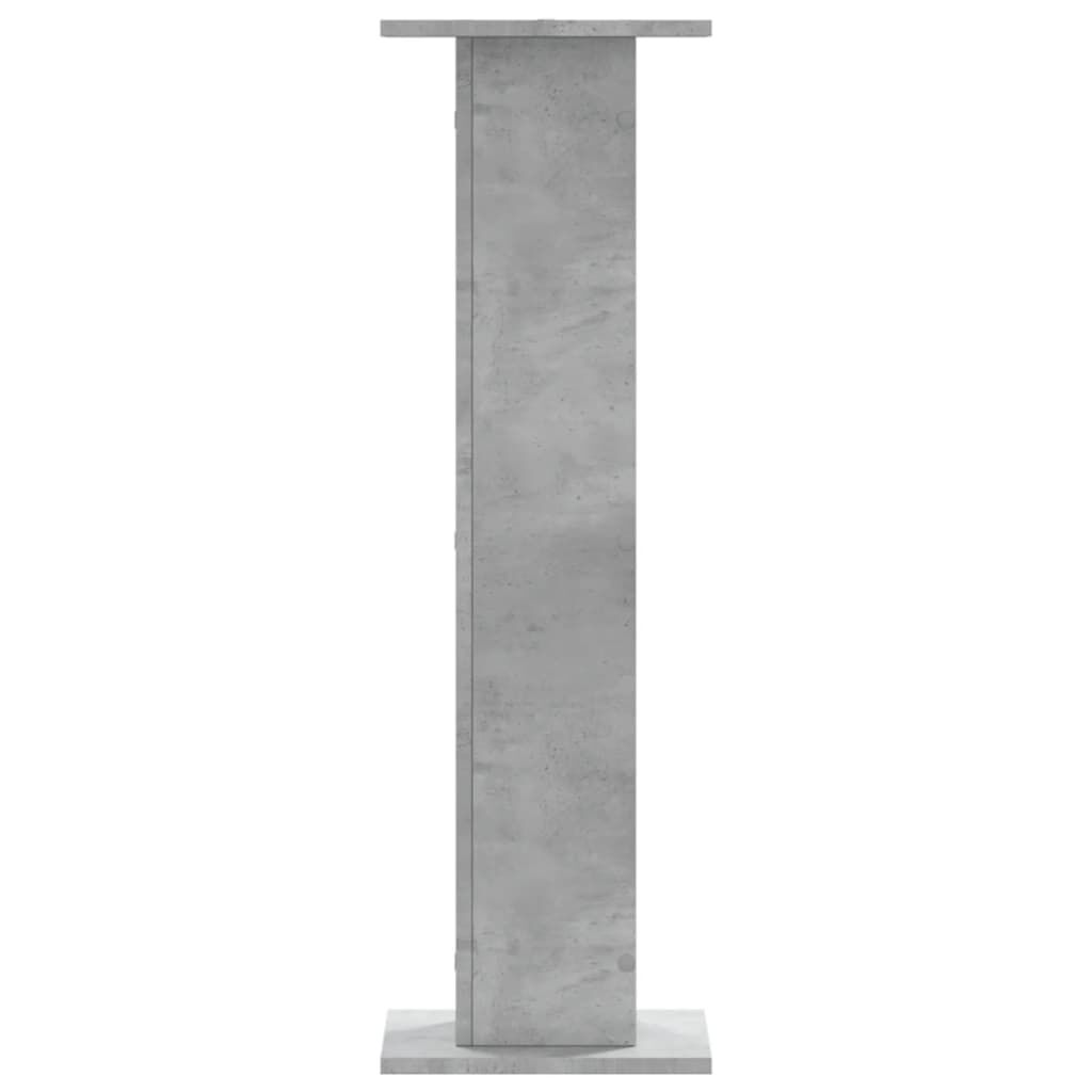 vidaXL Βάσεις Ηχείων 2 Τεμ. Γκρι Σκυρ. 30x30x95 εκ. Επεξ. Ξύλο