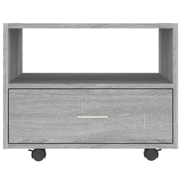 vidaXL Τραπεζάκι Σαλονιού Γκρι Sonoma 55x55x40 εκ. Επεξεργασμένο Ξύλο