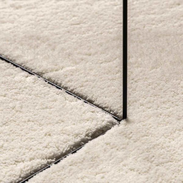 vidaXL Χαλί HUARTE Μπεζ 100 x 200 cm Πολυεστέρας