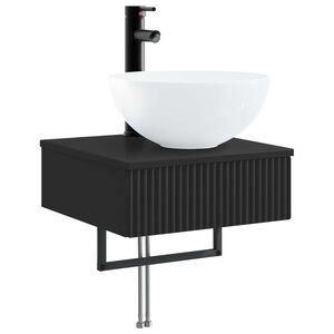 vidaXL &Nu;&iota;&pi;&tau;ή&rho;&alpha;&sigmaf; &Tau;&omicron;ί&chi;&omicron;&upsilon; &Mu;&alpha;ύ&rho;&omicron; 40 x 41 x 40,5 &epsilon;&kappa; &Epsilon;&pi;&epsilon;&xi;&epsilon;&rho;&gamma;&alpha;&sigma;&mu;έ&nu;&omicron; &Xi;ύ&lambda;&omicron;