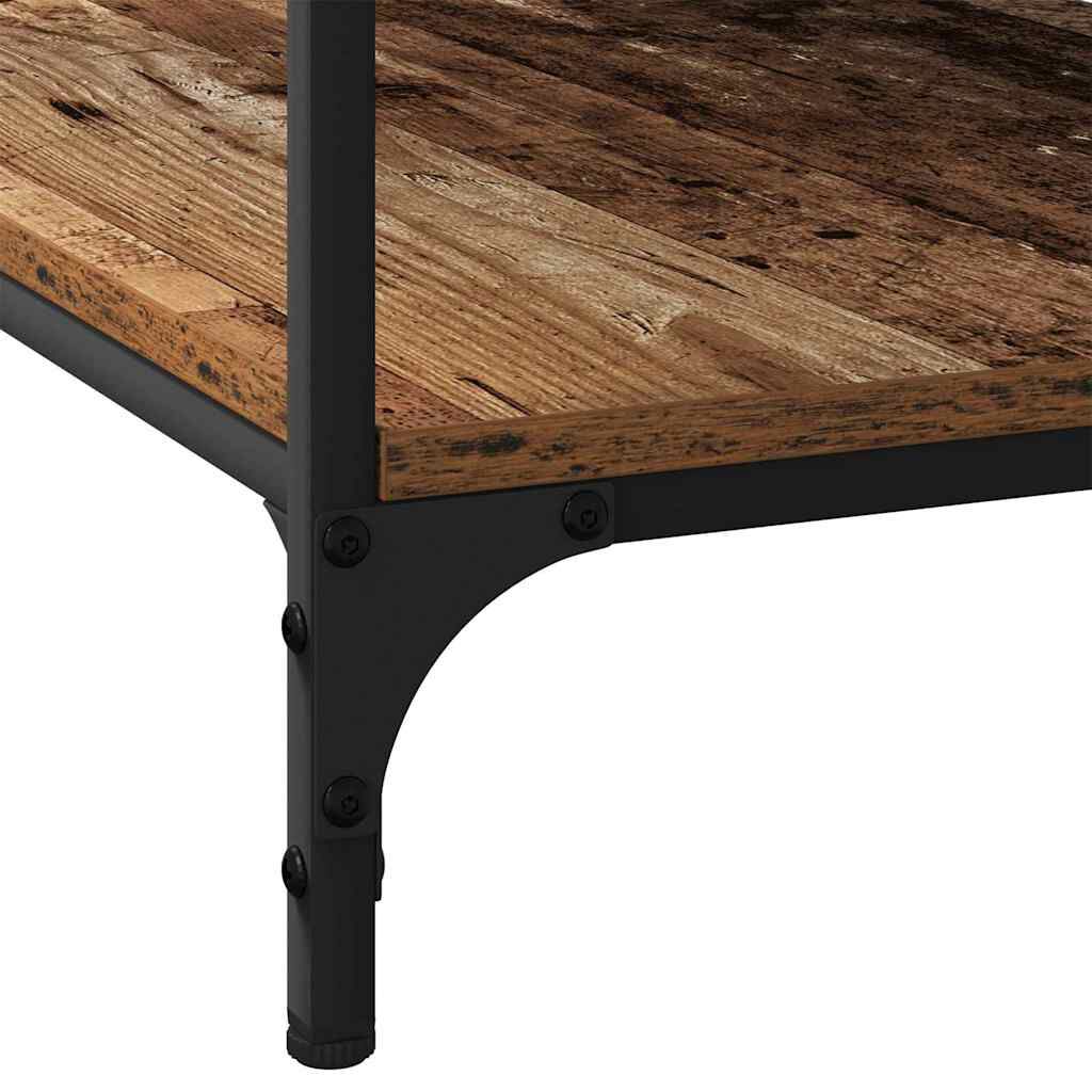 vidaXL Τραπεζάκι σαλονιού Παλαιό ξύλο 80 x 50 x 40 cm