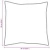 vidaXL Σετ Κουβέρτας με μαξιλάρι 3 pcs Λευκό 260 x 220 εκ. Μικροΐνες