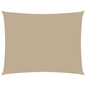 vidaXL Πανί Σκίασης Ορθογώνιο Μπεζ 3,5 x 4,5 μ. από Ύφασμα Oxford
