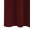 vidaXL Κουρτίνες με κουρτίνες 2 pcs Μπορντό 140 x 175 cm Βελούδο