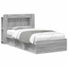 vidaXL &Sigma;&kappa;&epsilon;&lambda;&epsilon;&tau;ό&sigmaf; &kappa;&rho;&epsilon;&beta;&alpha;&tau;&iota;&omicron;ύ &mu;&epsilon; &alpha;&pi;&omicron;&theta;ή&kappa;&epsilon;&upsilon;&sigma;&eta; &Gamma;&kappa;&rho;&iota; Sonoma 80 x 200 cm