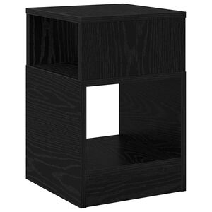 vidaXL End Table &Mu;&alpha;ύ&rho;&eta; &Omicron;&xi;&upsilon;ά 30,5 x 30 x 45 &epsilon;&kappa; &Epsilon;&pi;&epsilon;&xi;&epsilon;&rho;&gamma;&alpha;&sigma;&mu;έ&nu;&omicron; &Xi;ύ&lambda;&omicron;
