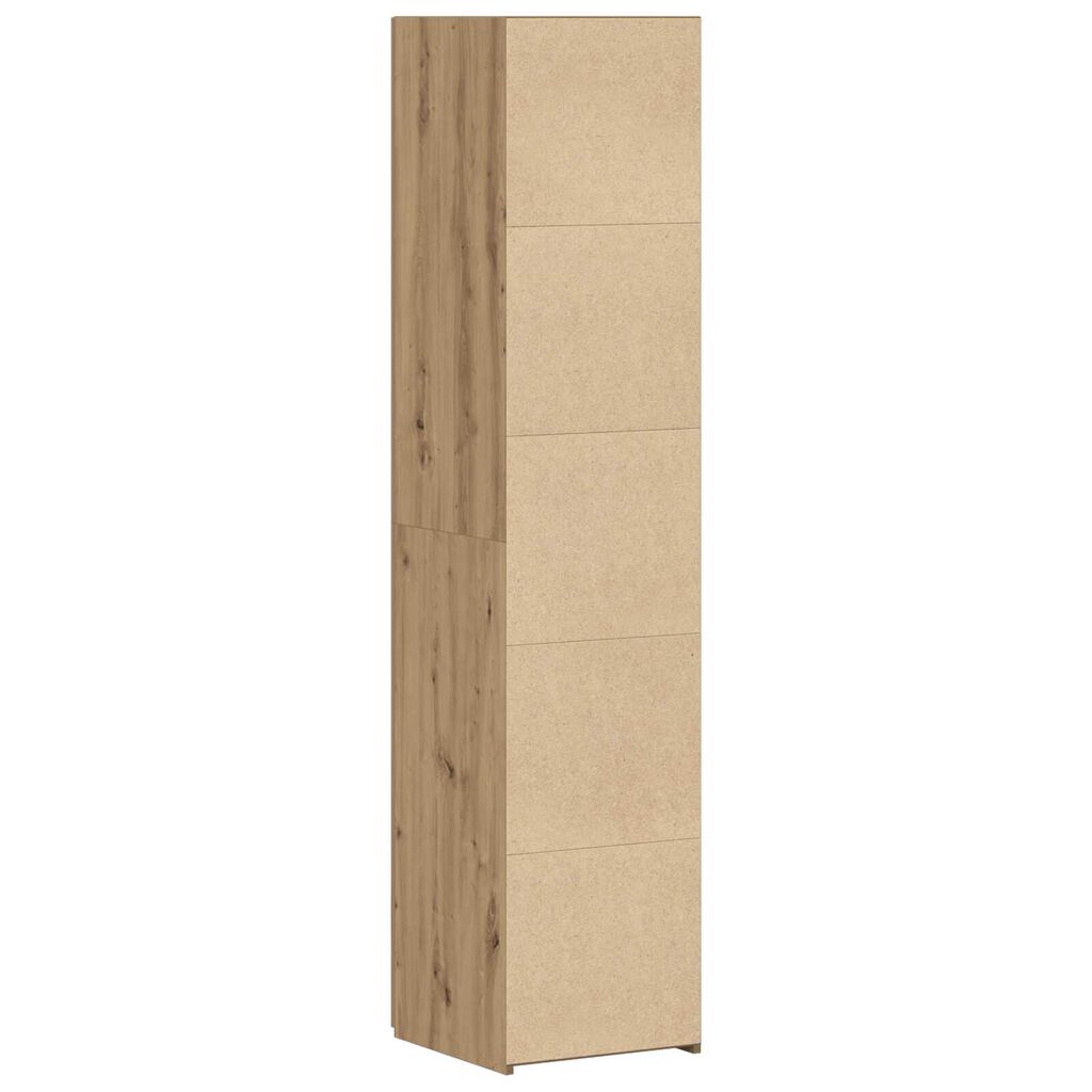 vidaXL Χειροποίητη δρυς 40 x 42,5 x 185 εκ. Επεξεργασμένο ξύλο