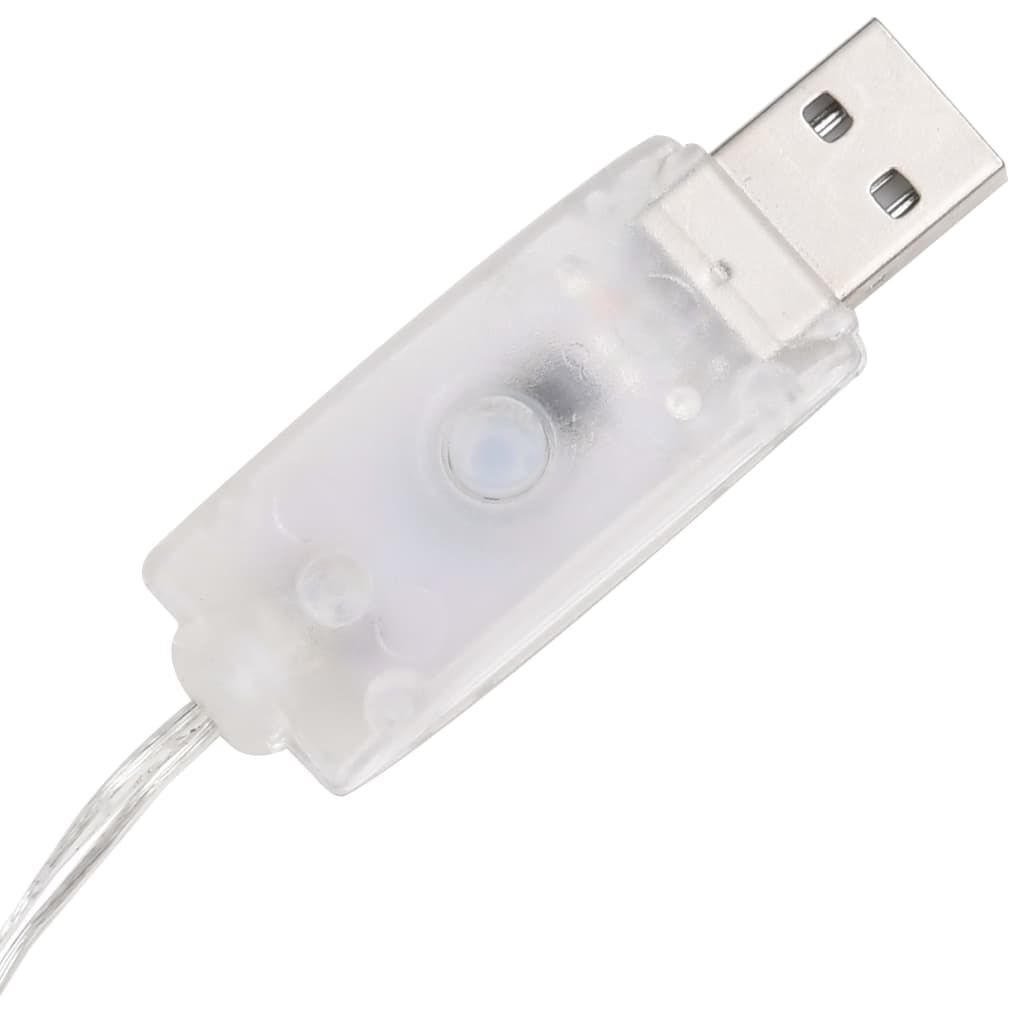 vidaXL Κώνος Διακοσμητικός Πυραμίδα LED Ακρυλικός Μπλε 90 εκ.