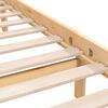 vidaXL Πλαίσιο Κρεβατιού 150 x 200 εκ. Μασίφ Ξύλο Πεύκου King Size