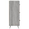 vidaXL Συρταριέρα Γκρι Sonoma 69,5 x 34 x 90 εκ. από Επεξεργ. Ξύλο
