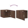 vidaXL Ντουλάπι Αποθήκευσης Στενό Δρυς 45x42,5x225 εκ. Επεξεργ. Ξύλο