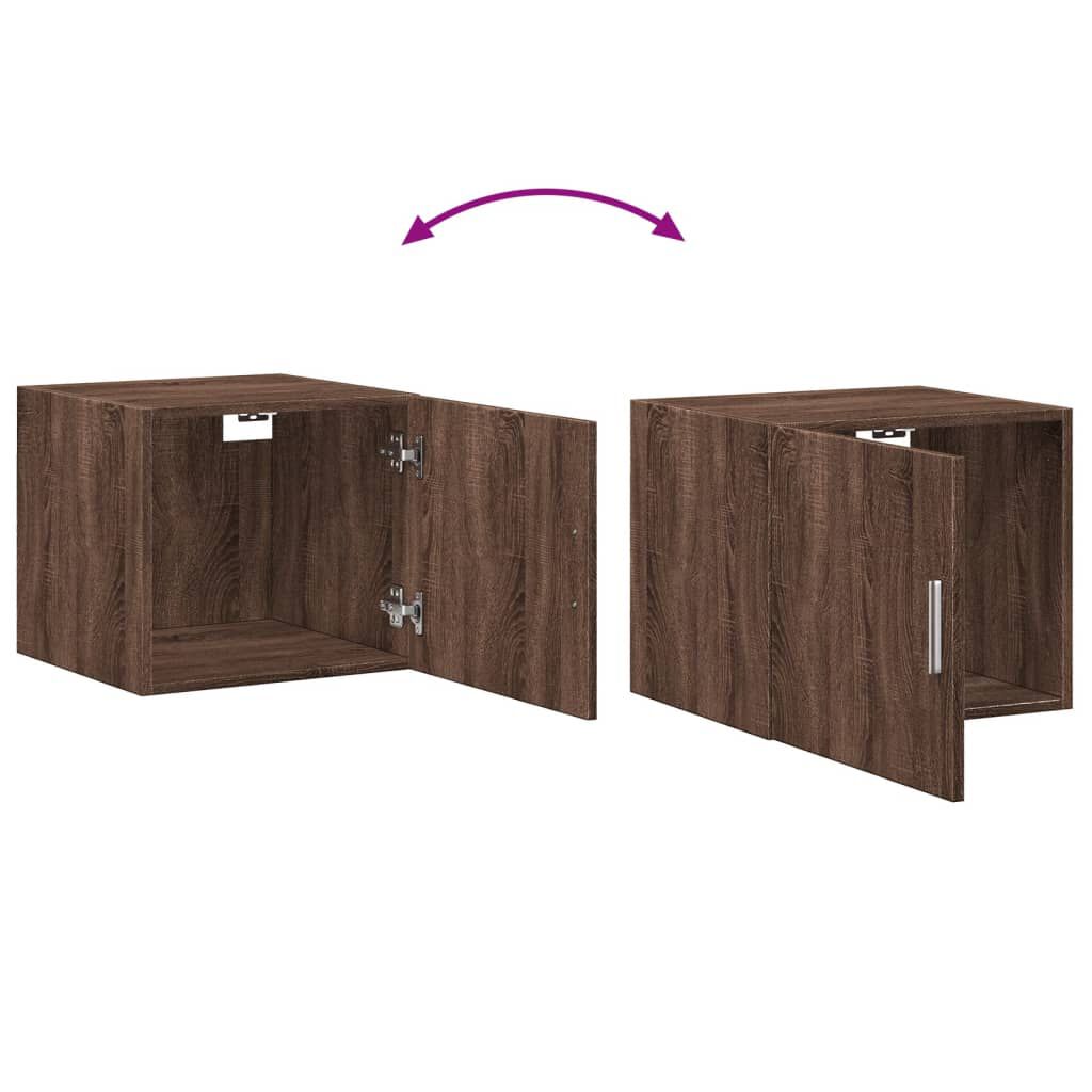 vidaXL Ντουλάπι Αποθήκευσης Στενό Δρυς 45x42,5x225 εκ. Επεξεργ. Ξύλο