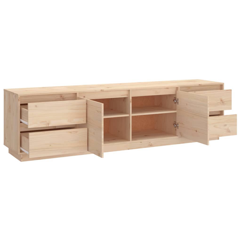 vidaXL Έπιπλο Τηλεόρασης 176 x 37 x 47,5 εκ. από Μασίφ Ξύλο Πεύκου