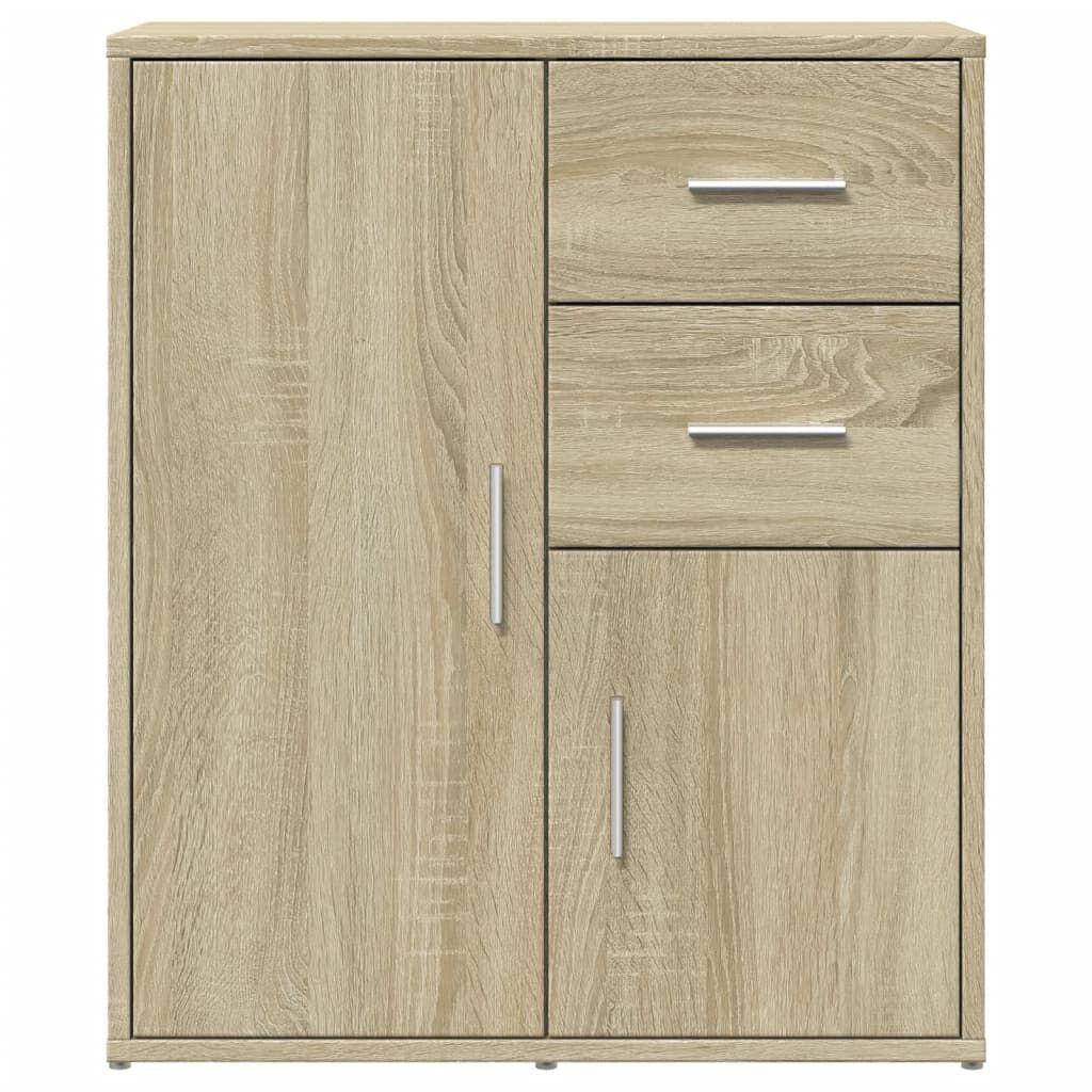 vidaXL Βοηθητικό Ντουλάπι Sonoma Δρυς 60x31x70 εκ. Επεξεργασμένο Ξύλο