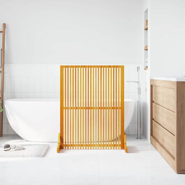 vidaXL Οθόνη Ιδιωτικότητας Καφέ 79.5 x 50 x 110 εκ. Μασίφ ξύλο ακακίας