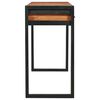 vidaXL Γραφείο με 2 Συρτάρια 140 x 40 x 75 εκ. Ξύλο Teak