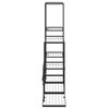vidaXL Ανθοστήλη Μαύρη 94,5 x 25 x 88 εκ. Μεταλλική