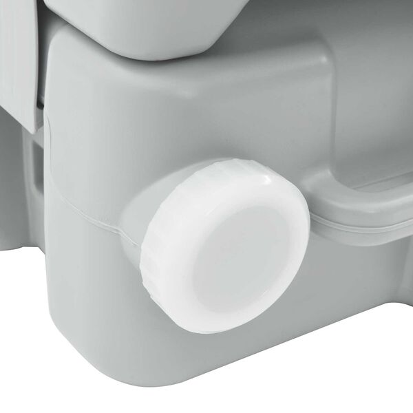 vidaXL Τουαλέτα Κάμπινγκ Γκρι 41.5 x 36.5 x 42 εκ.