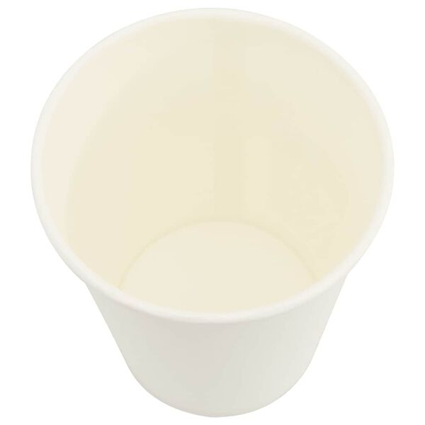 vidaXL Χάρτινα κύπελλα καφέ 1000 τεμάχια 8oz 200ml Λευκό
