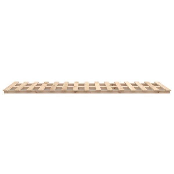 vidaXL Πλαίσιο Κρεβατιού 150 x 200 εκ. από Μασίφ Ξύλο Πεύκου