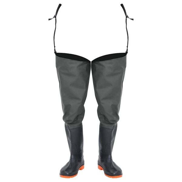 vidaXL Γαλότσες Ψηλές Σκούρες Πράσινες Μέγεθος 42