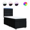 vidaXL &Kappa;&rho;&epsilon;&beta;ά&tau;&iota; Boxspring &mu;&epsilon; &Sigma;&tau;&rho;ώ&mu;&alpha; &Mu;&alpha;ύ&rho;&omicron; 90x200 &epsilon;&kappa;. &Upsilon;&phi;&alpha;&sigma;&mu;ά&tau;&iota;&nu;&omicron;