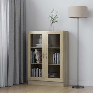 vidaXL &Beta;&iota;&tau;&rho;ί&nu;&alpha; &Chi;&rho;ώ&mu;&alpha; Sonoma &Delta;&rho;&upsilon;&sigmaf; 82,5 x 30,5 x 115 &epsilon;&kappa;. &Epsilon;&pi;&epsilon;&xi;. &Xi;ύ&lambda;&omicron;