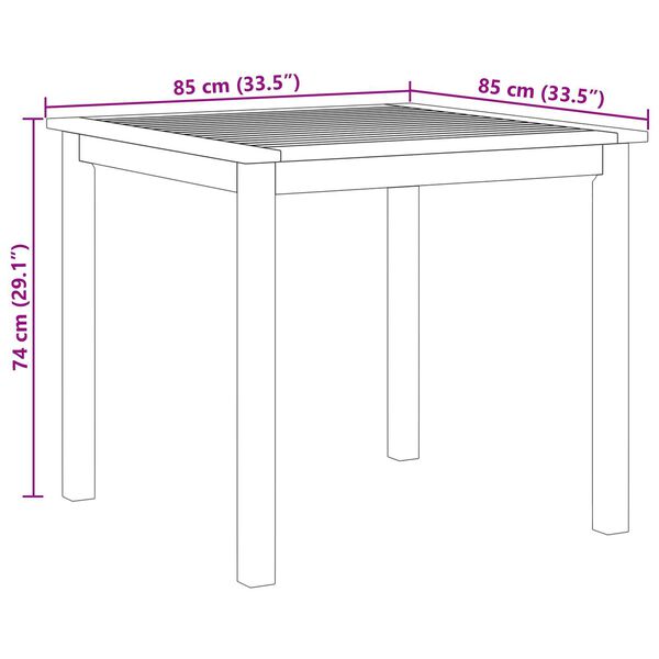 vidaXL Σέτ φαγητού για κήπο 5 pcs Γκρι Πολυ ράταν