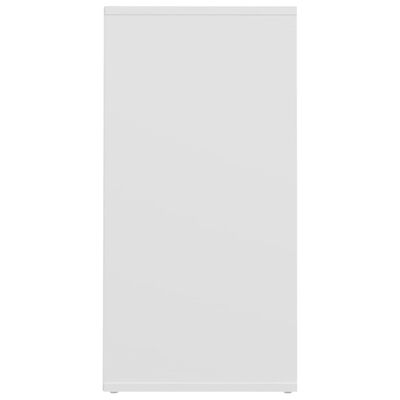 vidaXL Παπουτσοθήκη Λευκή 31,5 x 35 x 70 εκ. από Μοριοσανίδα