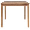 vidaXL Τραπέζι Κήπου 150 x 90 x 77 εκ. από Μασίφ Ξύλο Teak