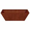vidaXL &Gamma;&lambda;ά&sigma;&tau;&rho;&alpha; &Kappa;ή&pi;&omicron;&upsilon; 5 pcs &Sigma;&kappa; rusty 50 x 50 x 15 cm