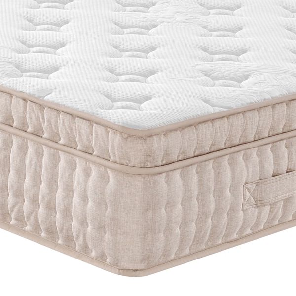 vidaXL Στρώμα με Pocket Springs Μεσαία Σκληρότητα 90x200 εκ.