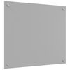 vidaXL Πίσω Πάνελ Κουζίνας 2 pcs Ανοιχτό γκρι 70 x 60 cm